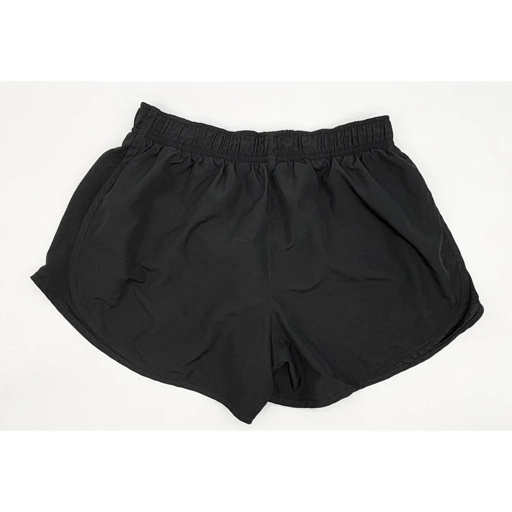 Nike Girls Dri-FIT Running Shorts Black Size Medium M